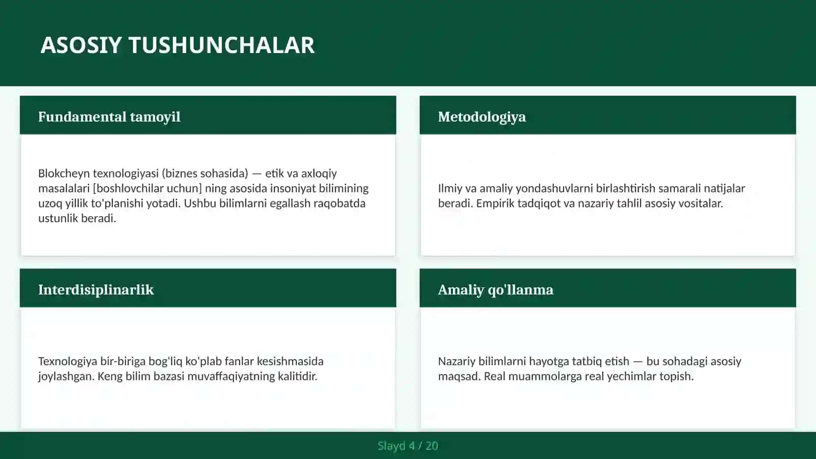 Blokcheyn texnologiyasi (biznes sohasida) — etik va axloqiy masalalari [boshlovchilar uchun] 4