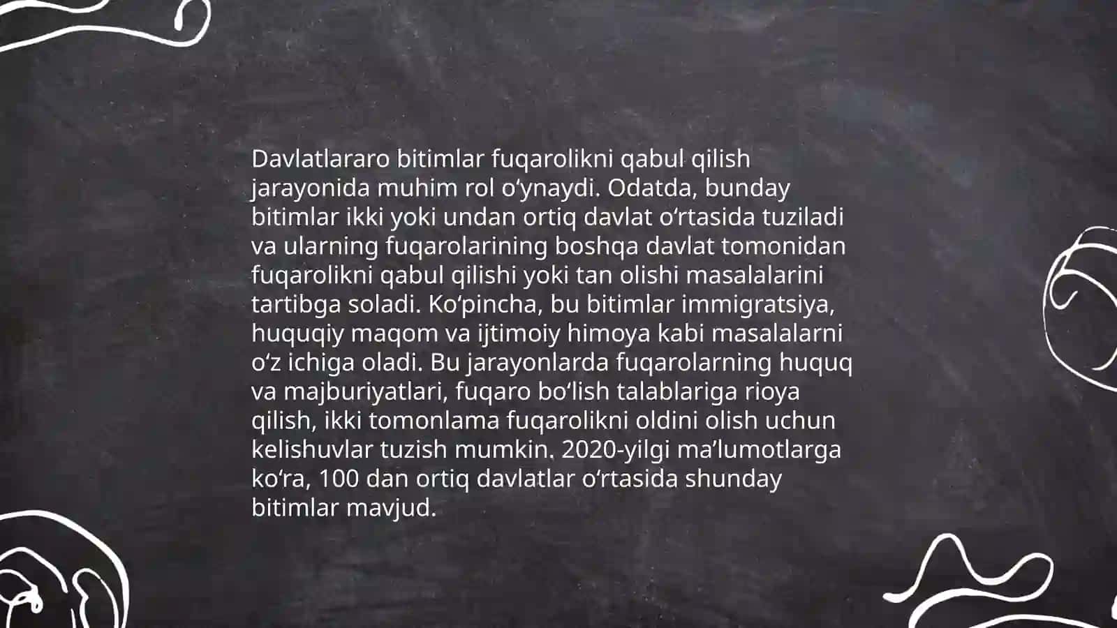 Fuqarolikni qabul qilish va undan chiqish shartlari 4