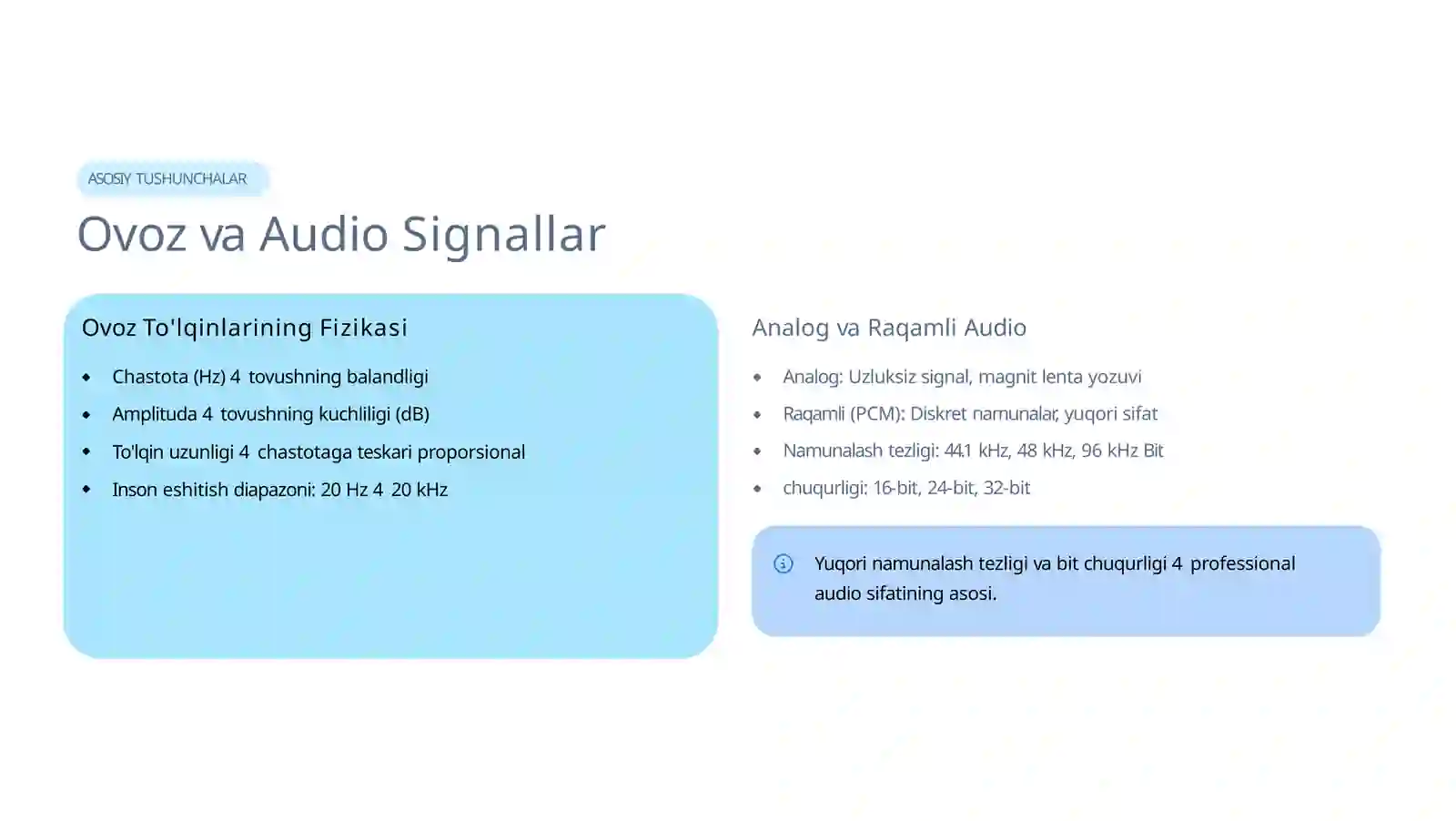 AUDIOISHLOVBERISH KURSI 4