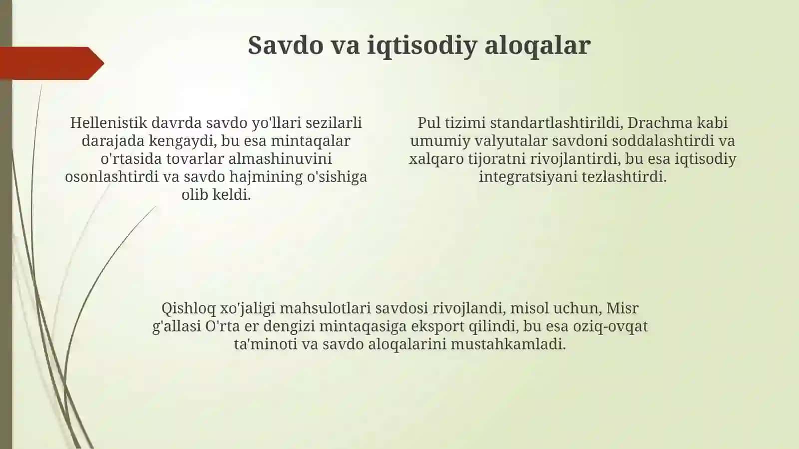 Ellinistik ijtimoiy-iqtisodiy va siyosiy tizimining xususiyatlari 4