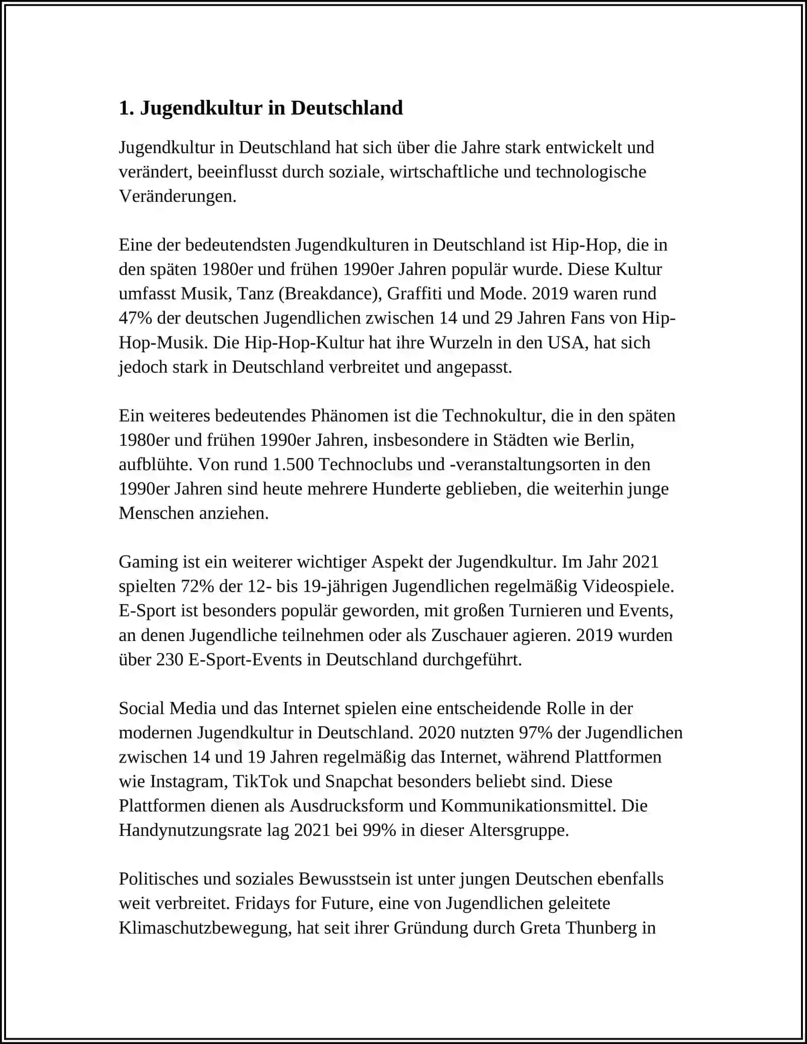 REFERAT Thema: JUGEND UNDA ESSE 4
