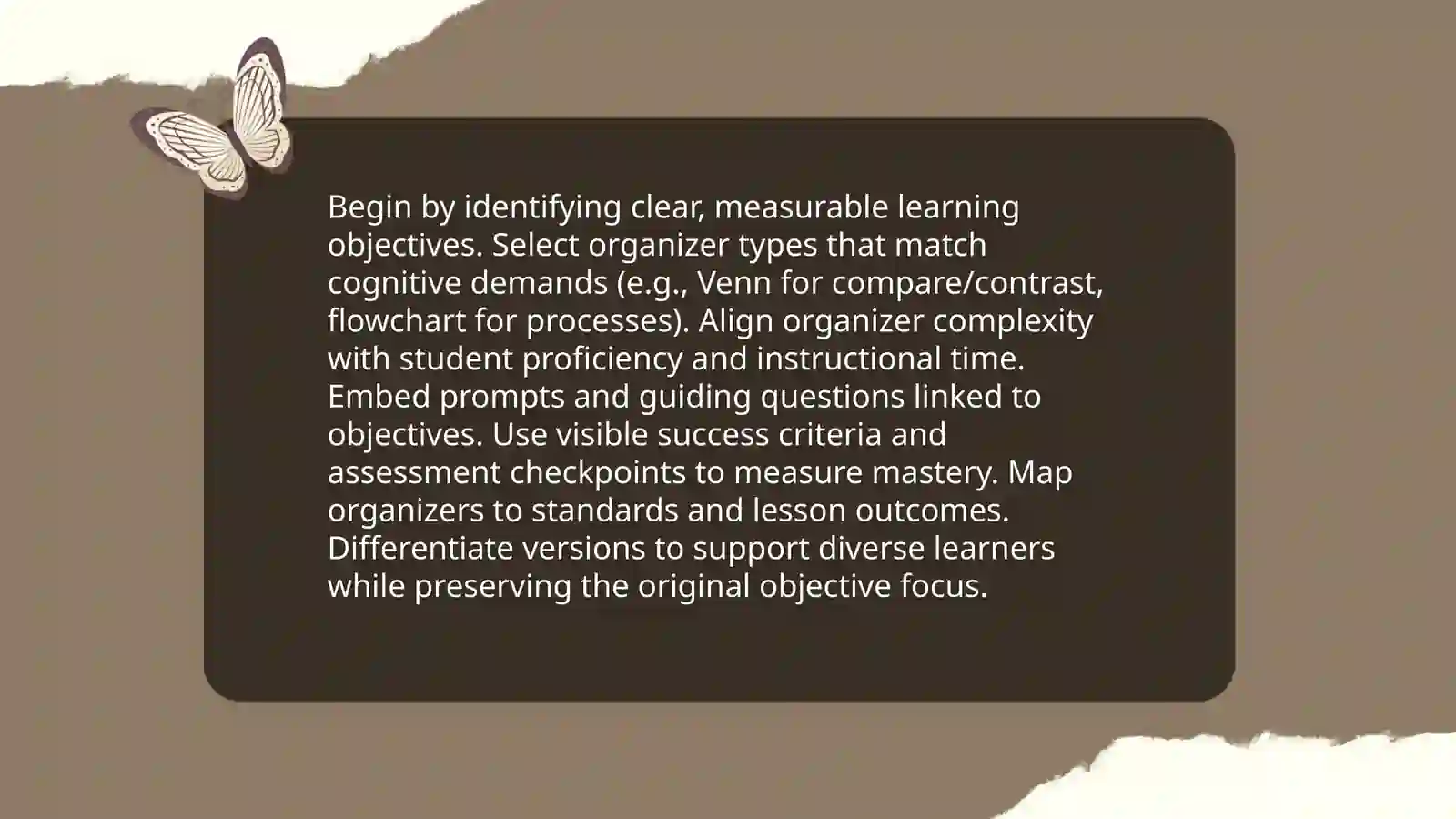 Designing graphic organizer 4