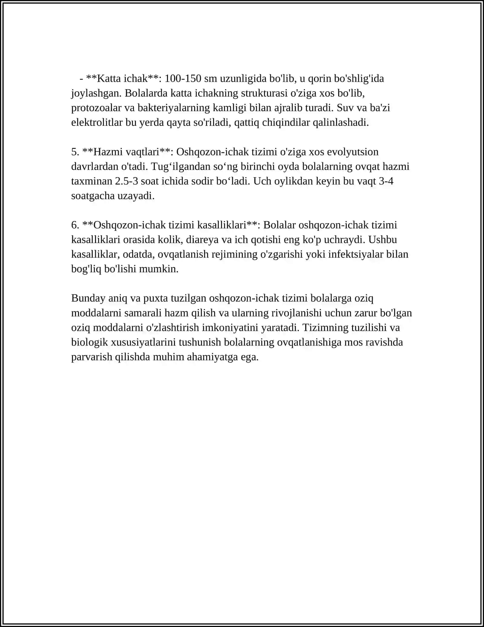 Bolalar hazm tizimi anatomafiziologiyasi 4