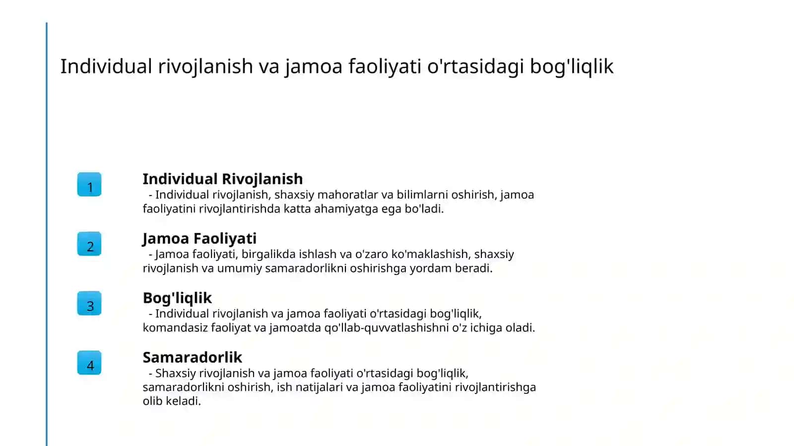 Shaxsiy koʻnikmalar oshirishning ish faolligiga ta'siri 4