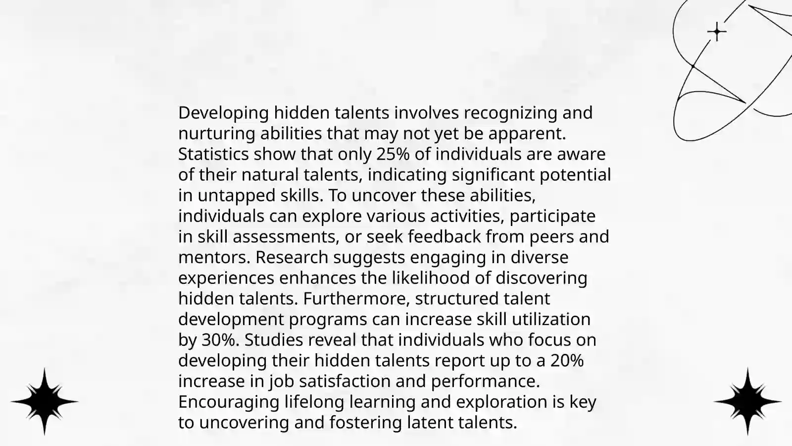 Identifying Personal Talents Lesson Plan 4