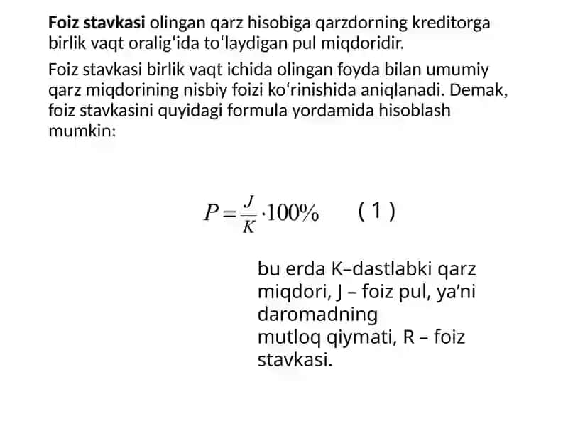 Sonli ketma-ketliklarnig iqtisodiyotda qo'llanilishi 4