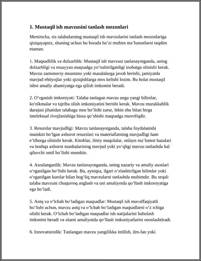 OPTIK ALOQA TARMOG'INING KUCHAYTIRUVCHI REGENERASIYA UCHASKASI UZUNLIGINI HISOBLASH MUSTAQIL ISH TAYYORLAB BER 4