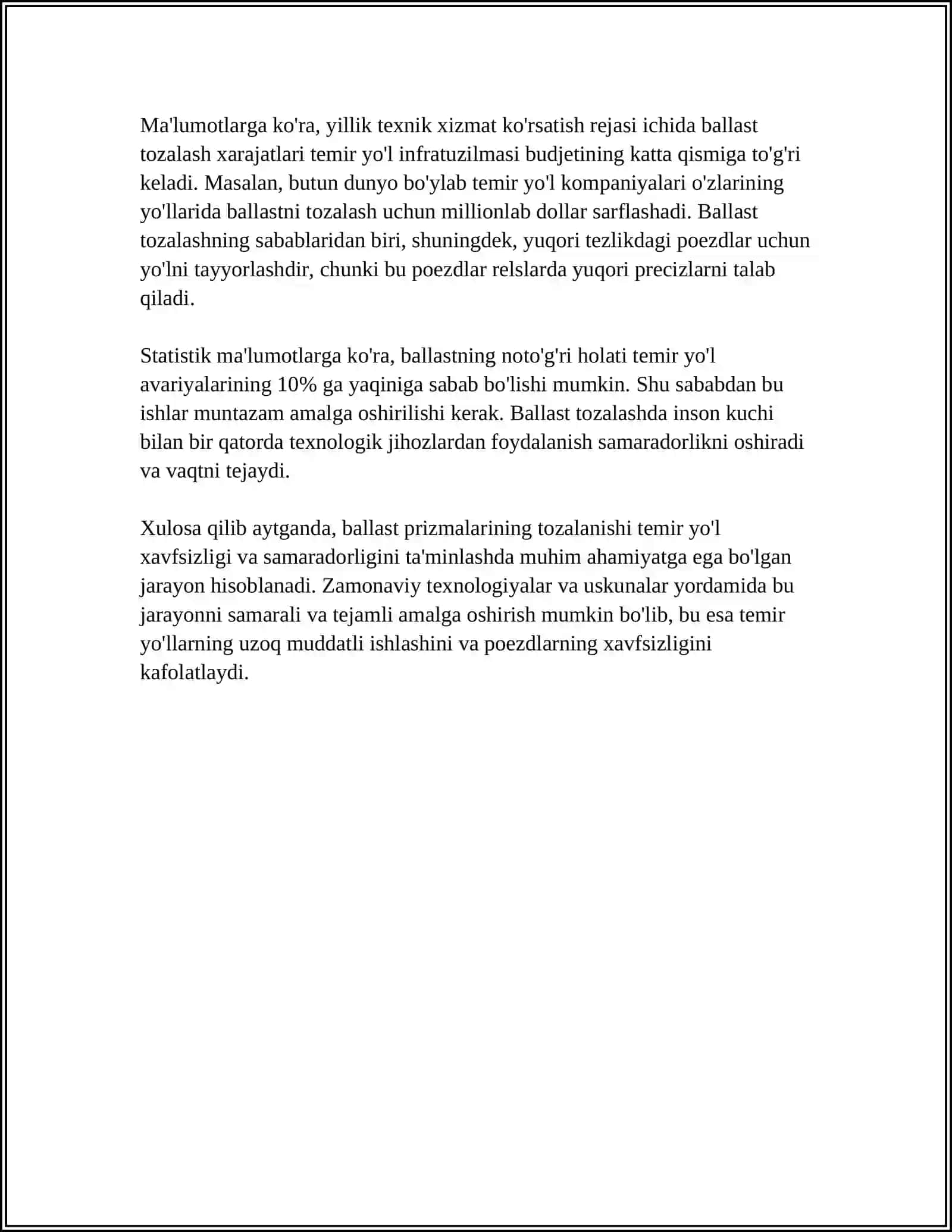 BALLAST PRIZMALARINI TOZALASH MASHINALARI 4