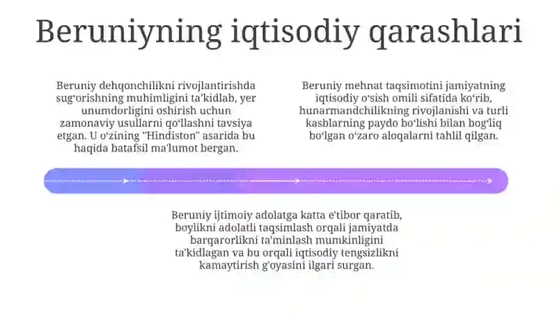 Abu Ali Ibn Sino va Beruniyning iqtisodiy gʻoyalari 4