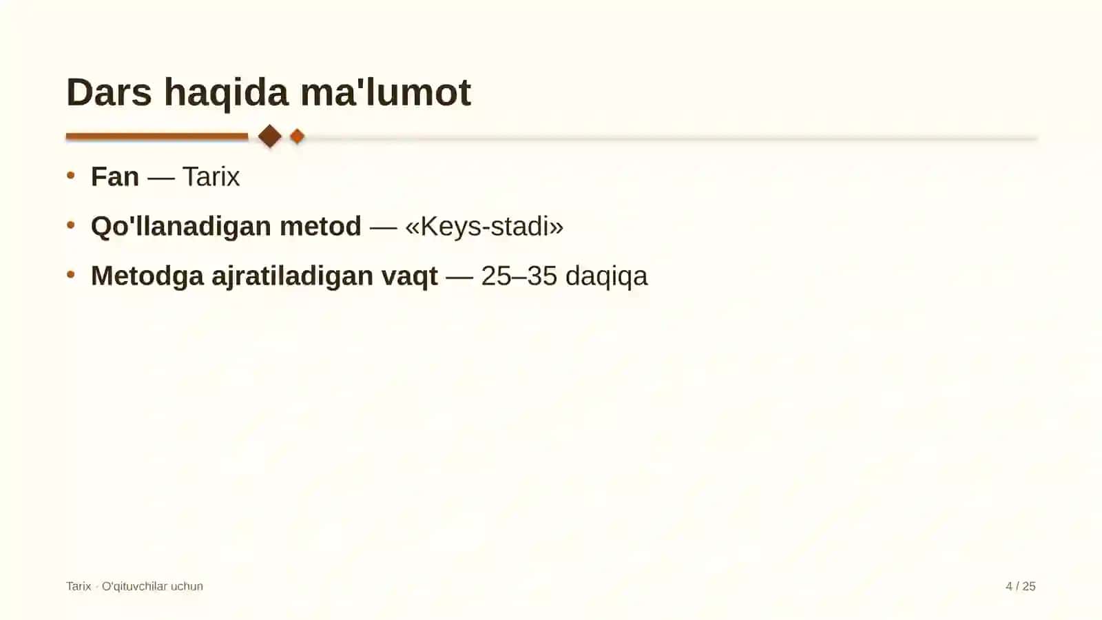 tarix darslarida keys stadi metodidan foydalanish 2757 4