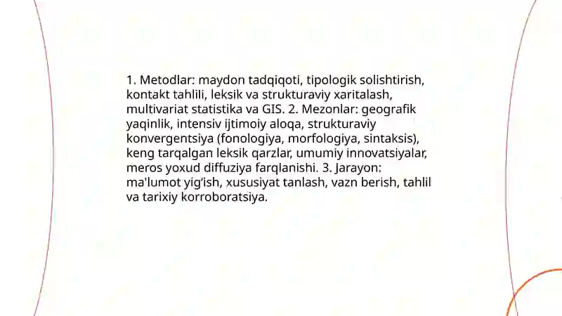 Tillarni tasniflash 4