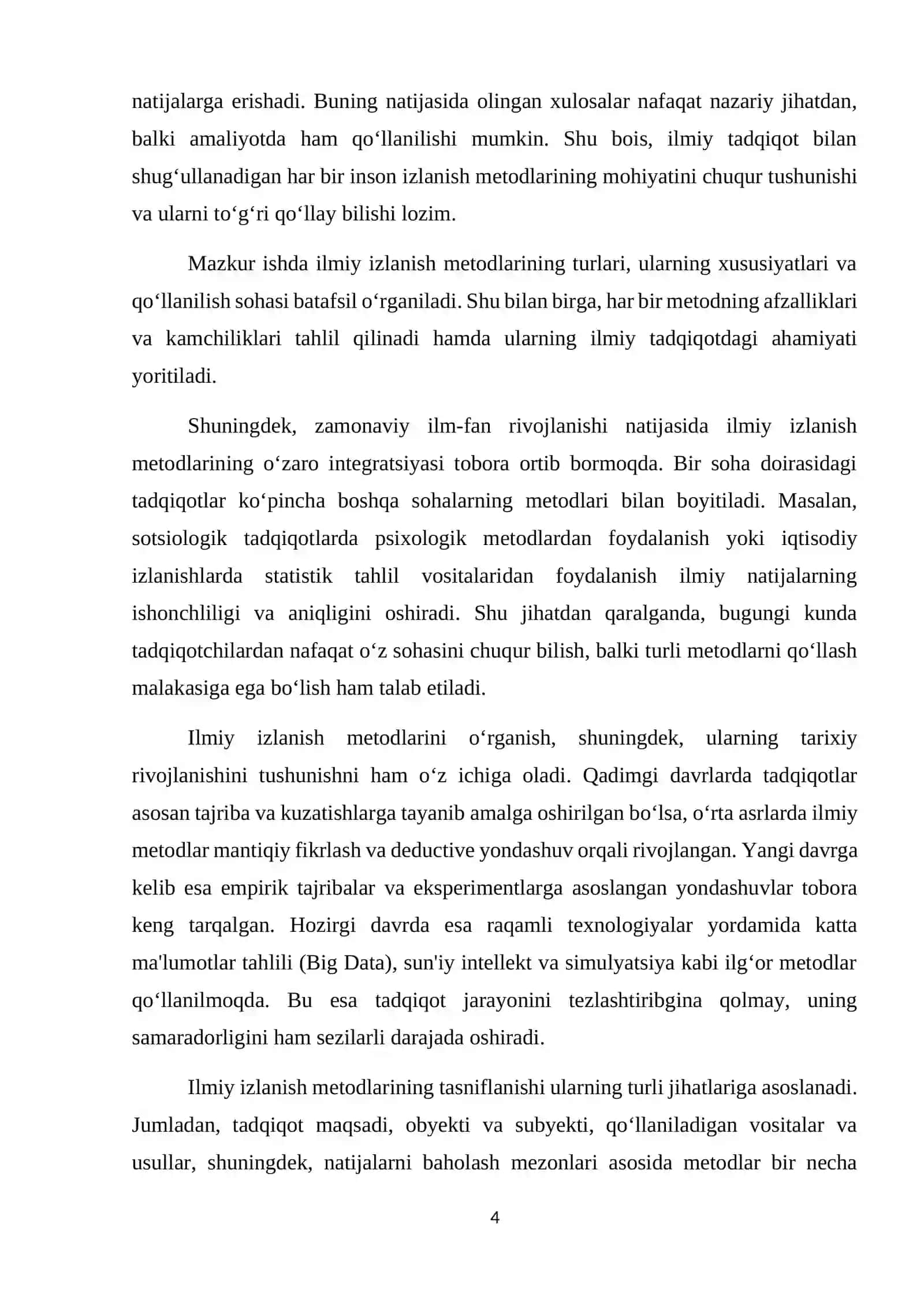 ILMIY IZLANISH METODLARI 4