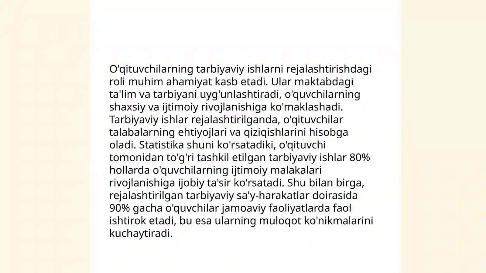 Pedagogik mahoratning o'rni 4