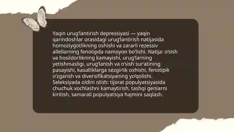Navlarning genetik eroziyasi va variabilitetning kamayishi 4