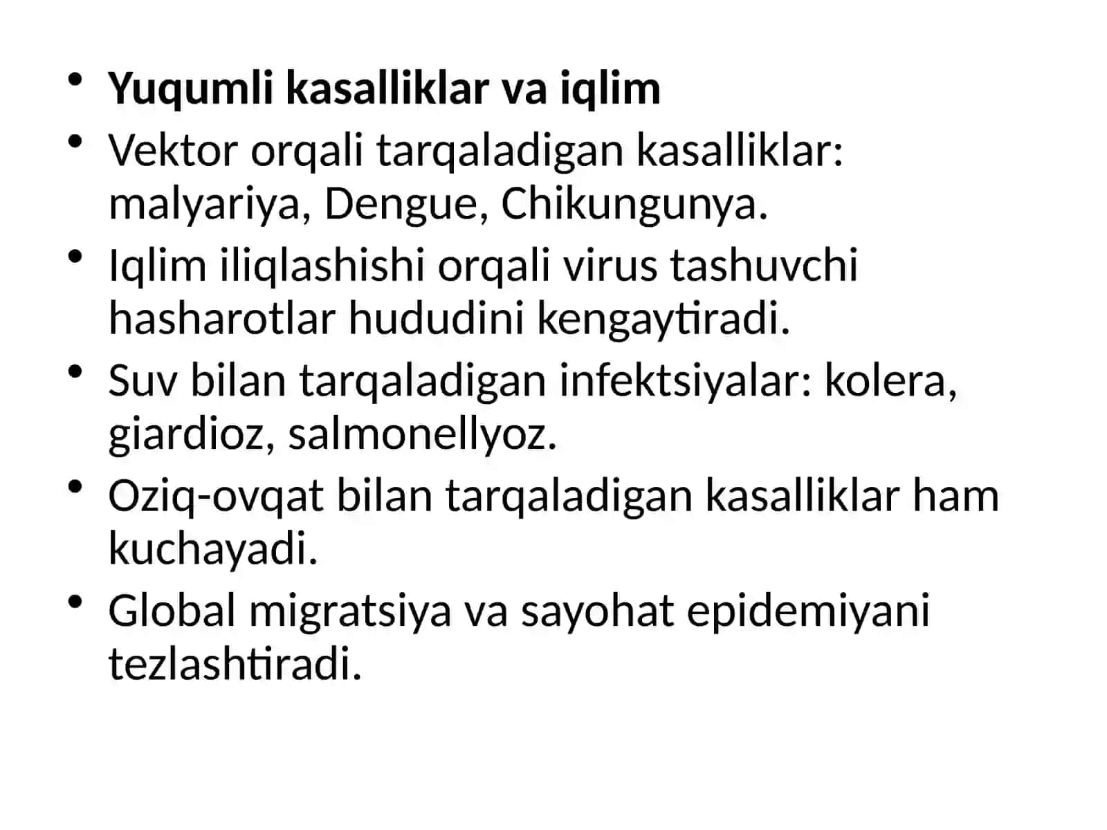 Global kasalliklar 4