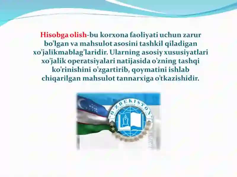 Moliyaviy hisob asoslari fanidan tayyorlaganmustaqil ish 4