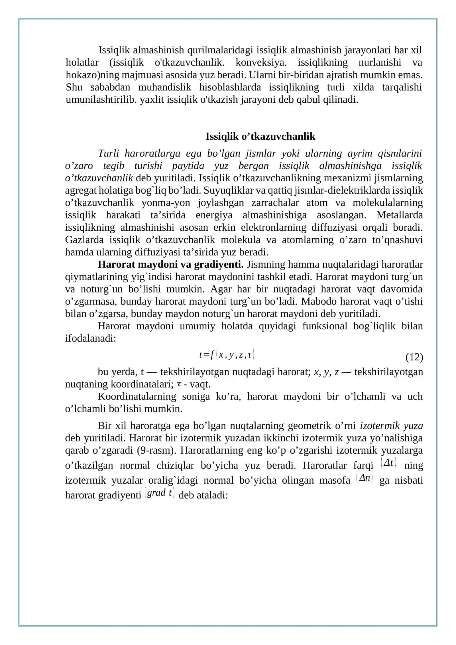 Ikki yo'lli qobiq trubali issiqlik almashinish qurilmasi 4