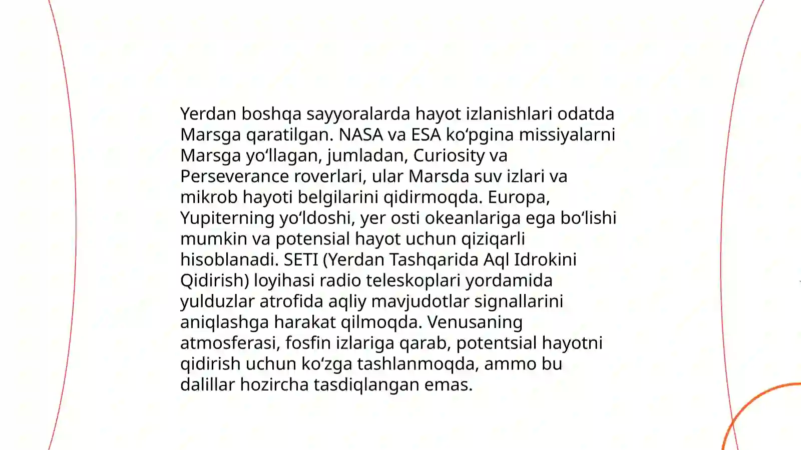 Quyosh sistemasidagi sayyoralar 4