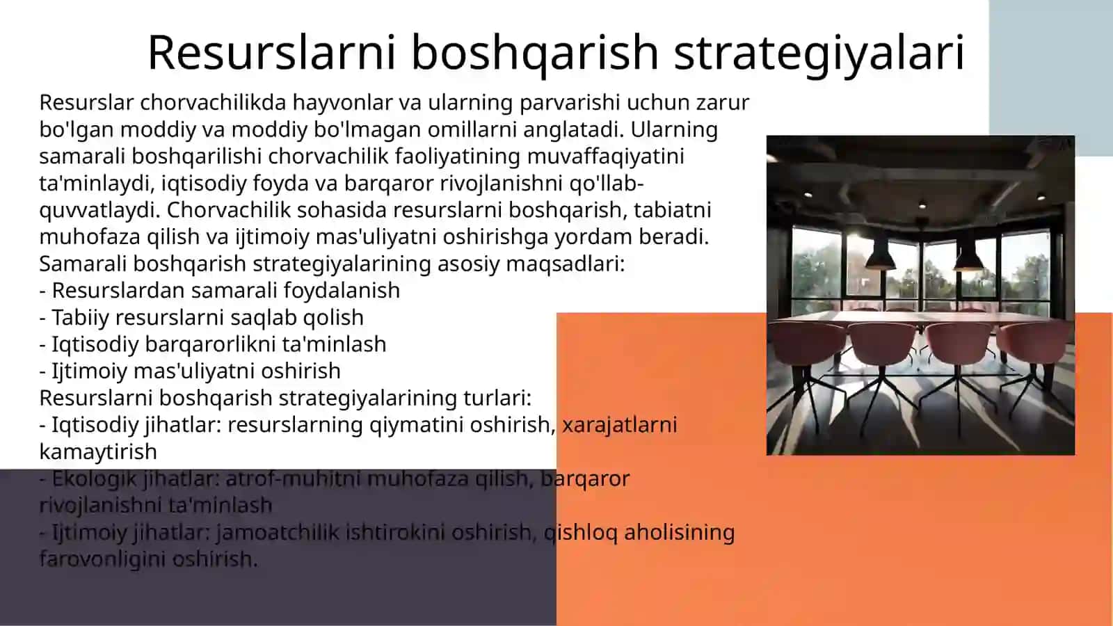 Sharwashiliqta menejment ham islep shiǵariwdi shólkemlestiriw paninen slayd jumisi 4