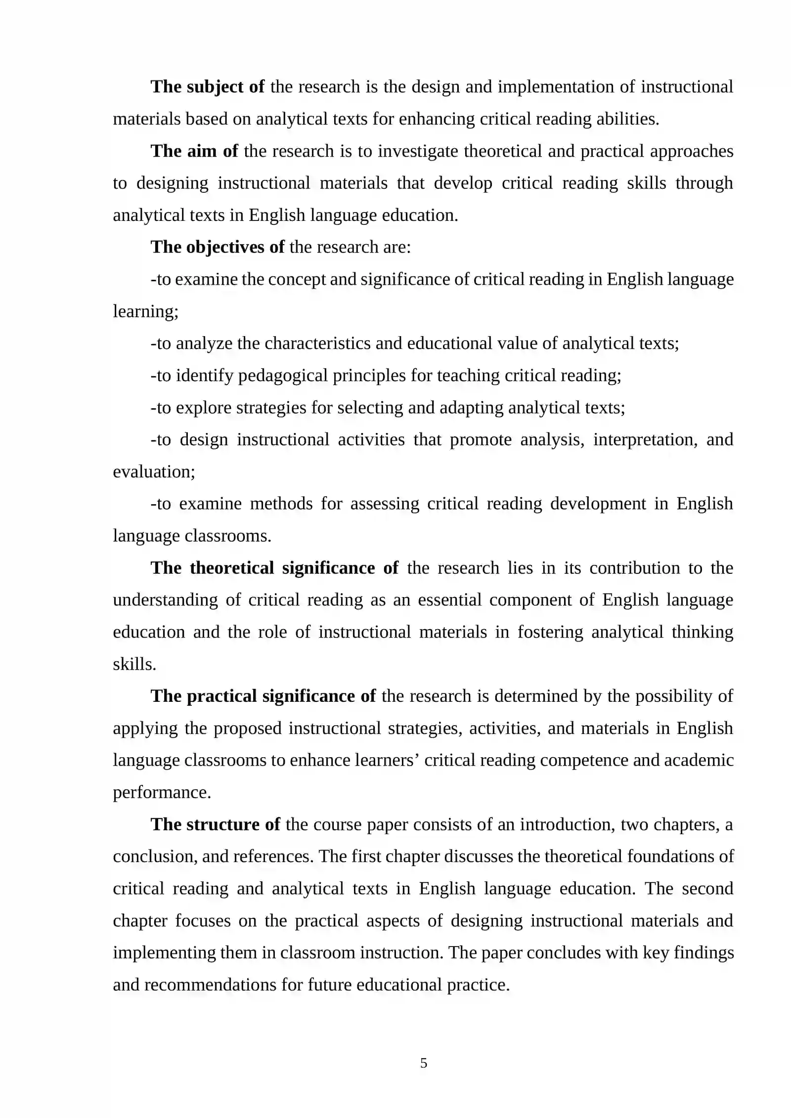 DESIGNING INSTRUCTIONAL MATERIALS THAT DEVELOP CRITICAL READING SKILLS 4