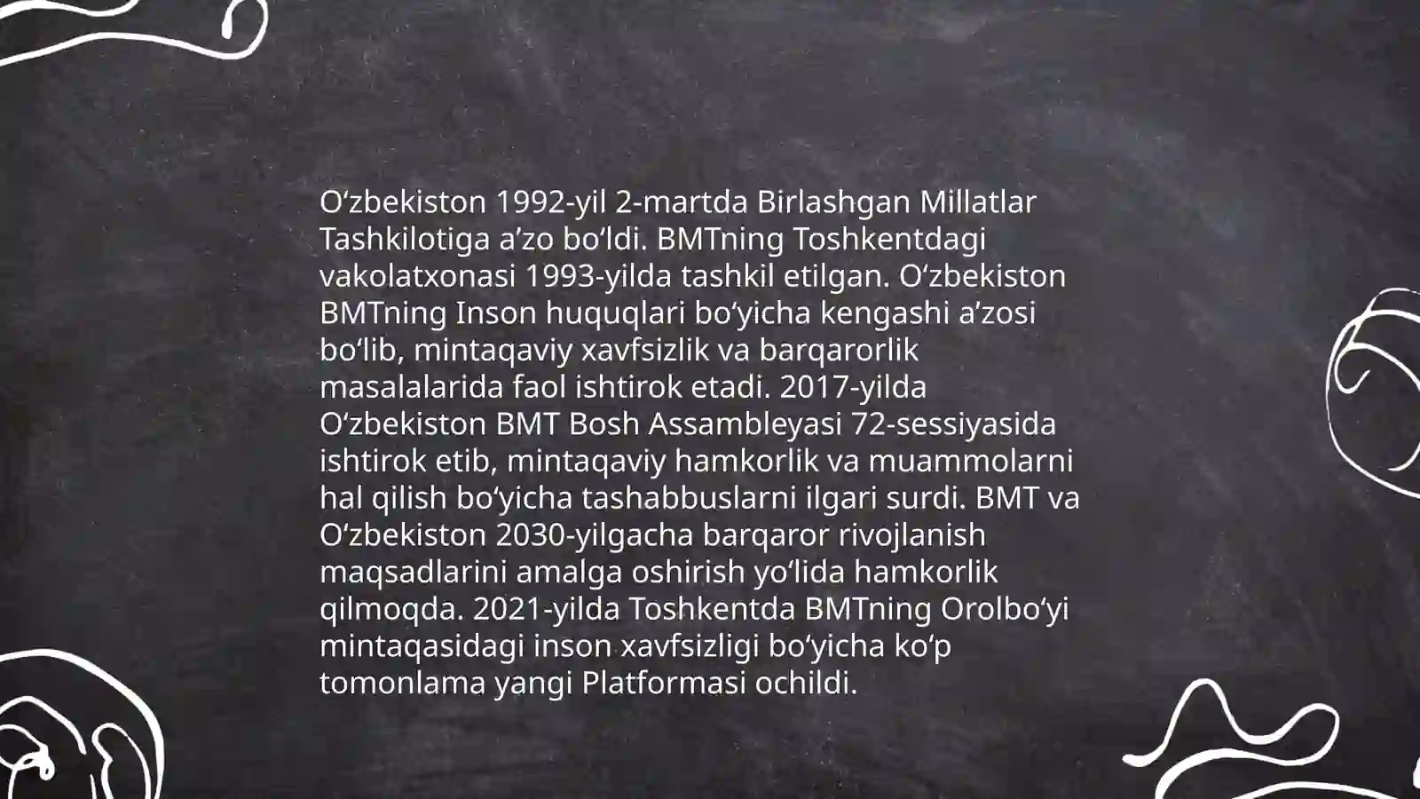 O'zbekiston ham Jahon jamiyatchiligi 4