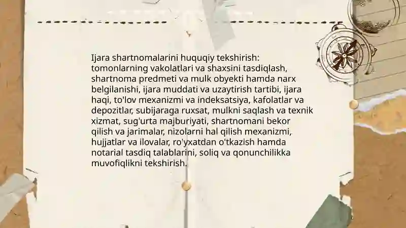 Ijara muomalalari auditi 4