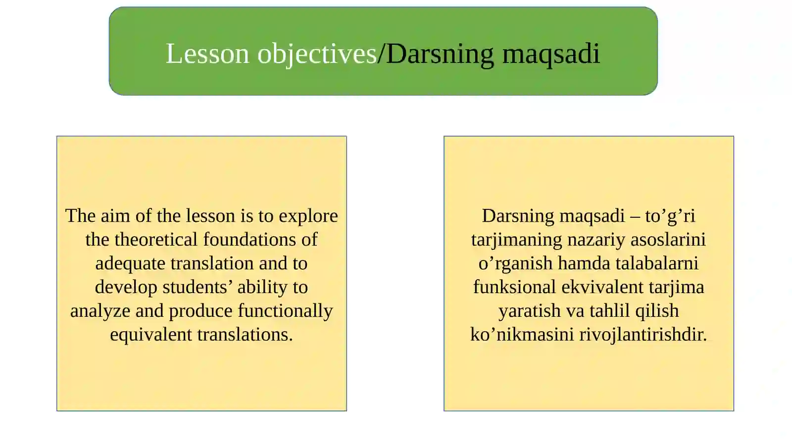 Text translation and practice 4