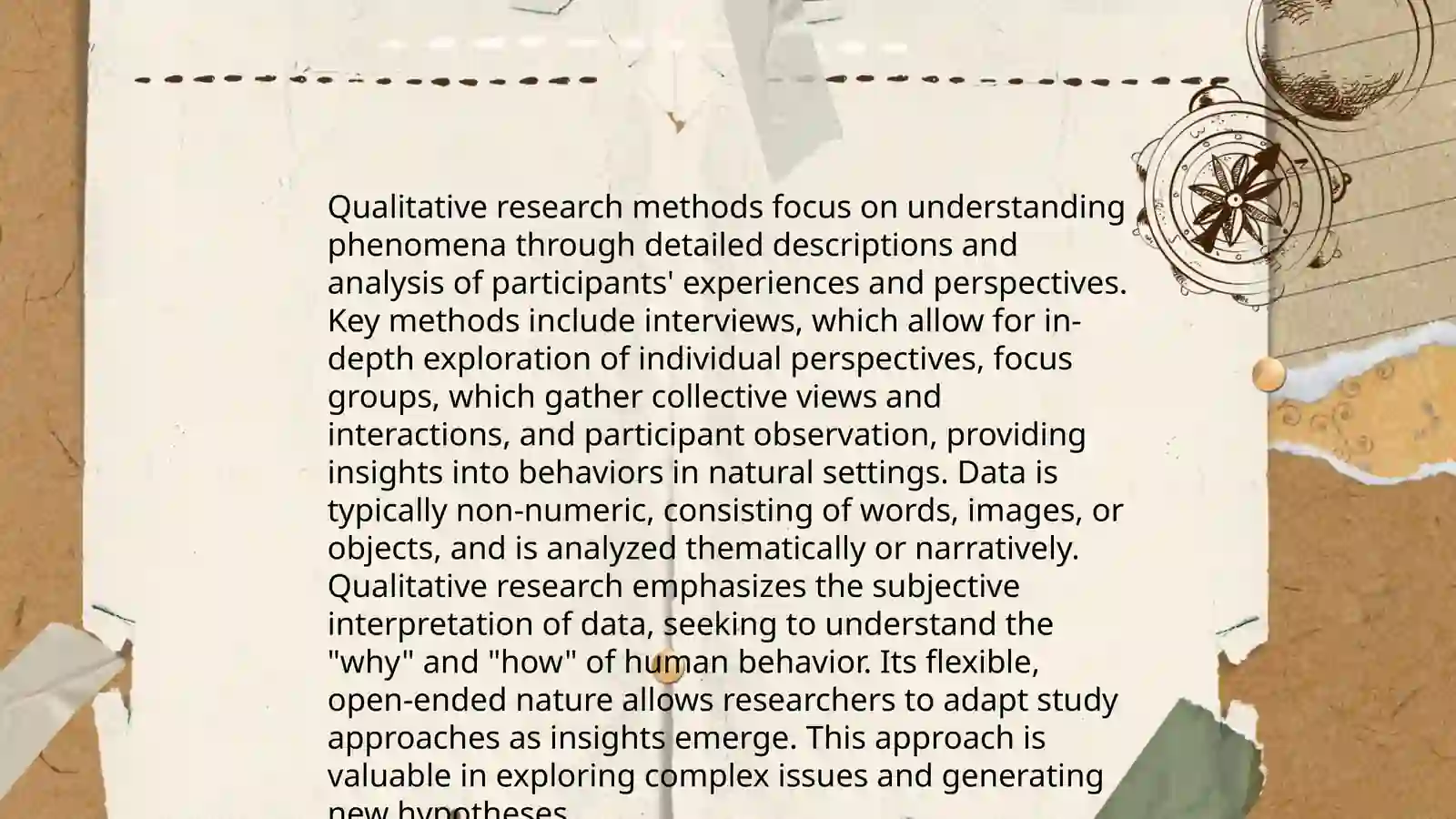 Research methods 4