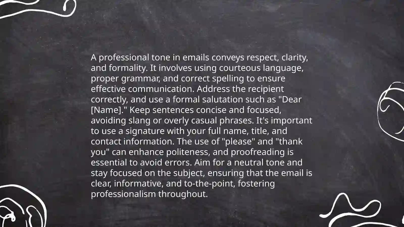 Email Etiquette 4
