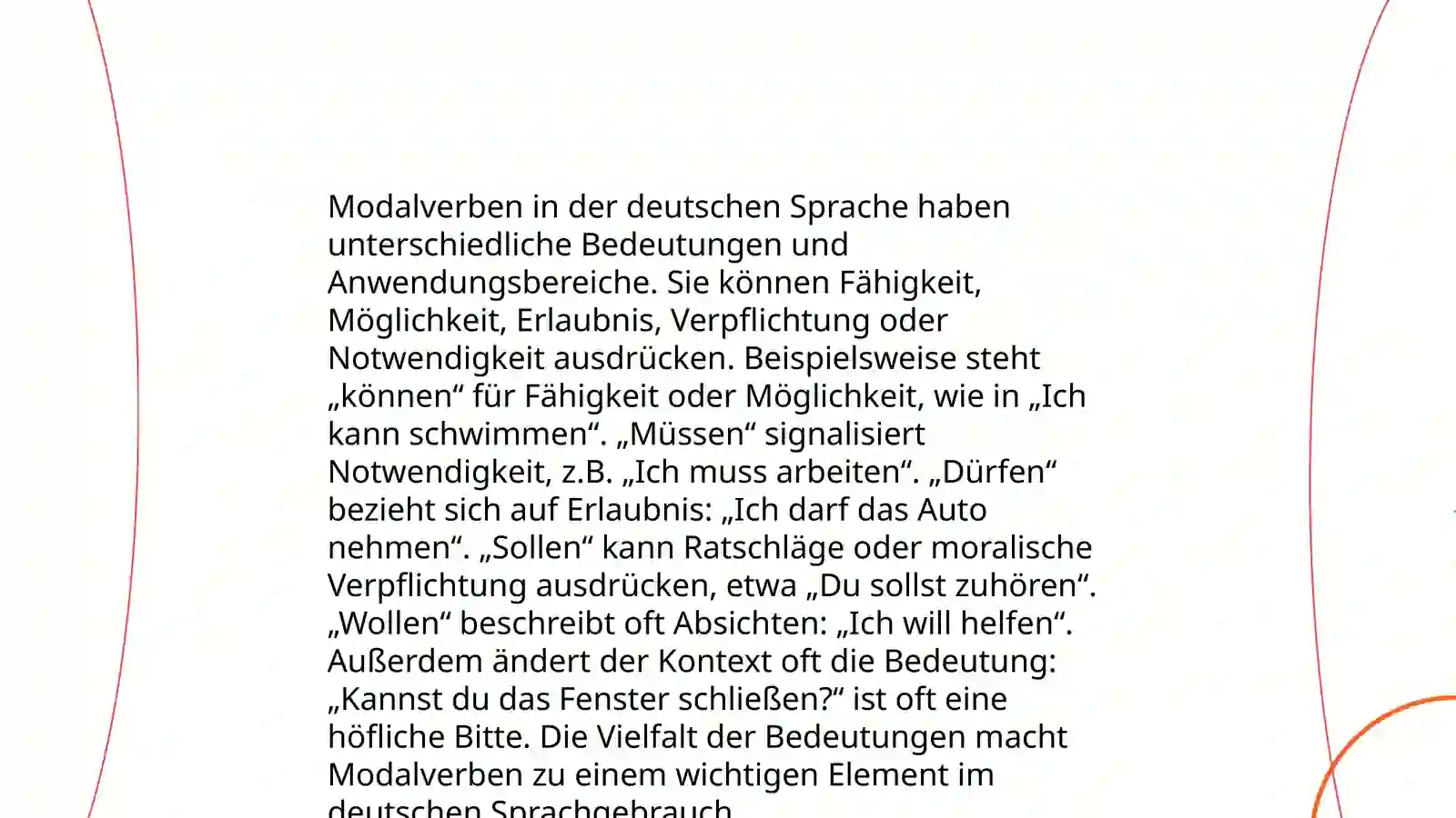 Modal verben 4