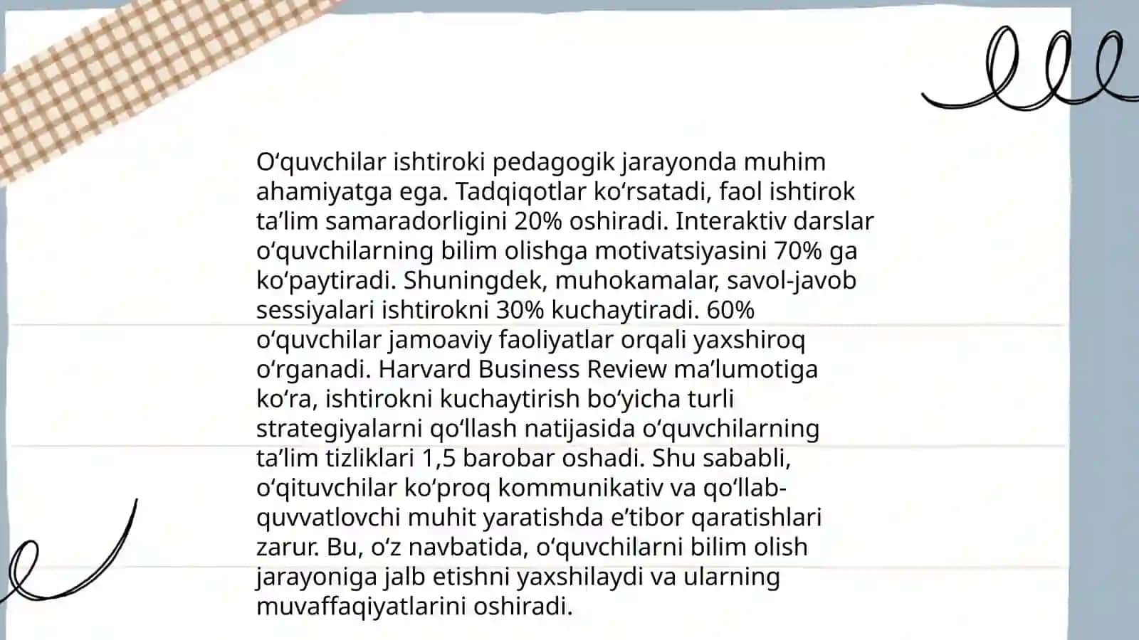 Oʻquvchilar jamoasi -yagona pedagogik jarayonning asosiy shakli 4