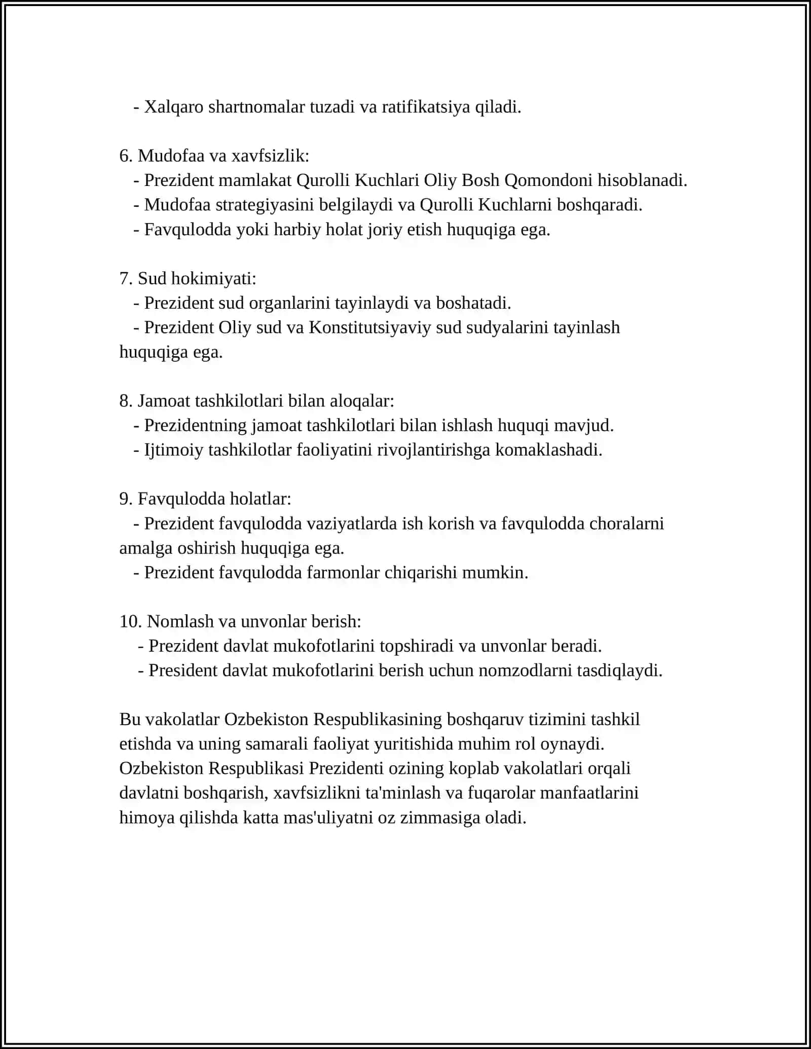 Oʻzbekiston Respublikasi Prezidenti 4