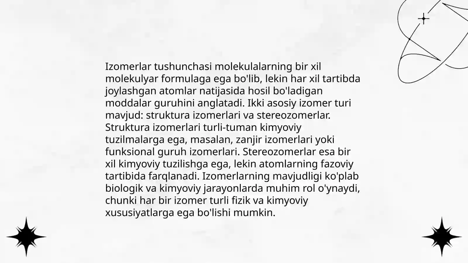 Toʻyingan uglevodorodlar. Alkanlar 4