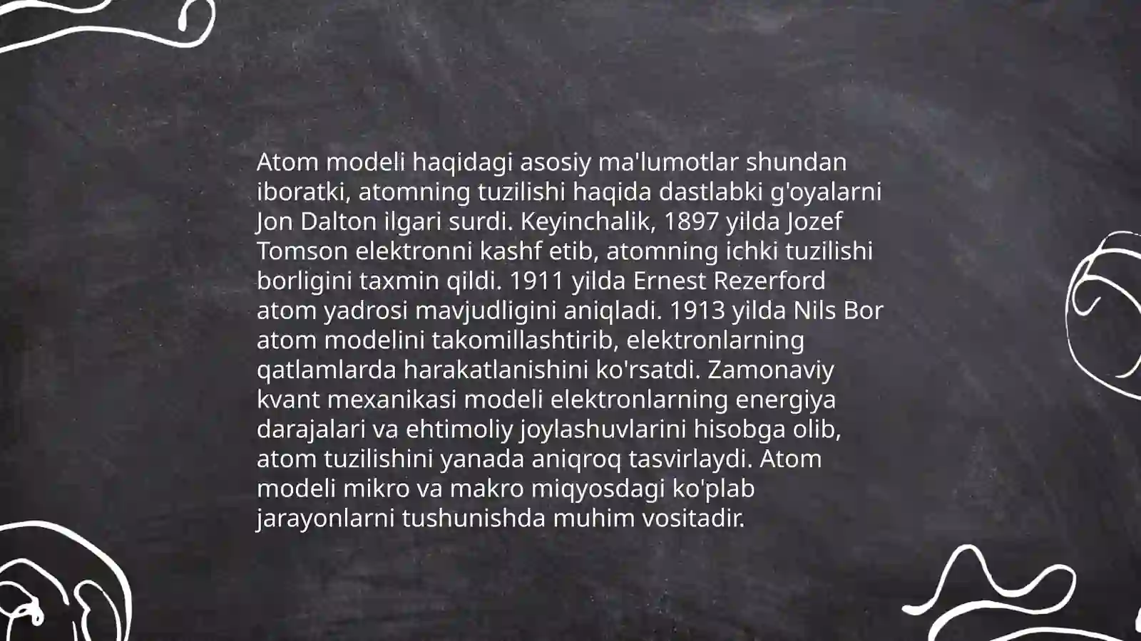 Atomning tuzilishi 4