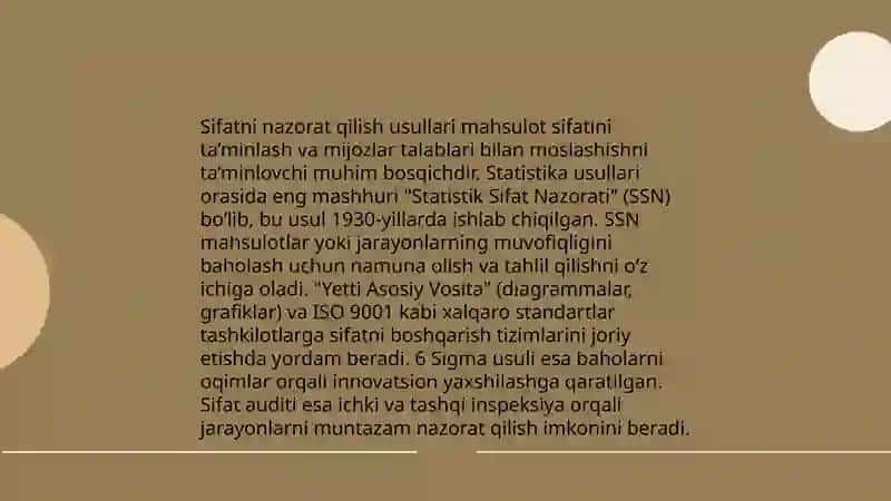 Sifat va raqobatdoshlik 4