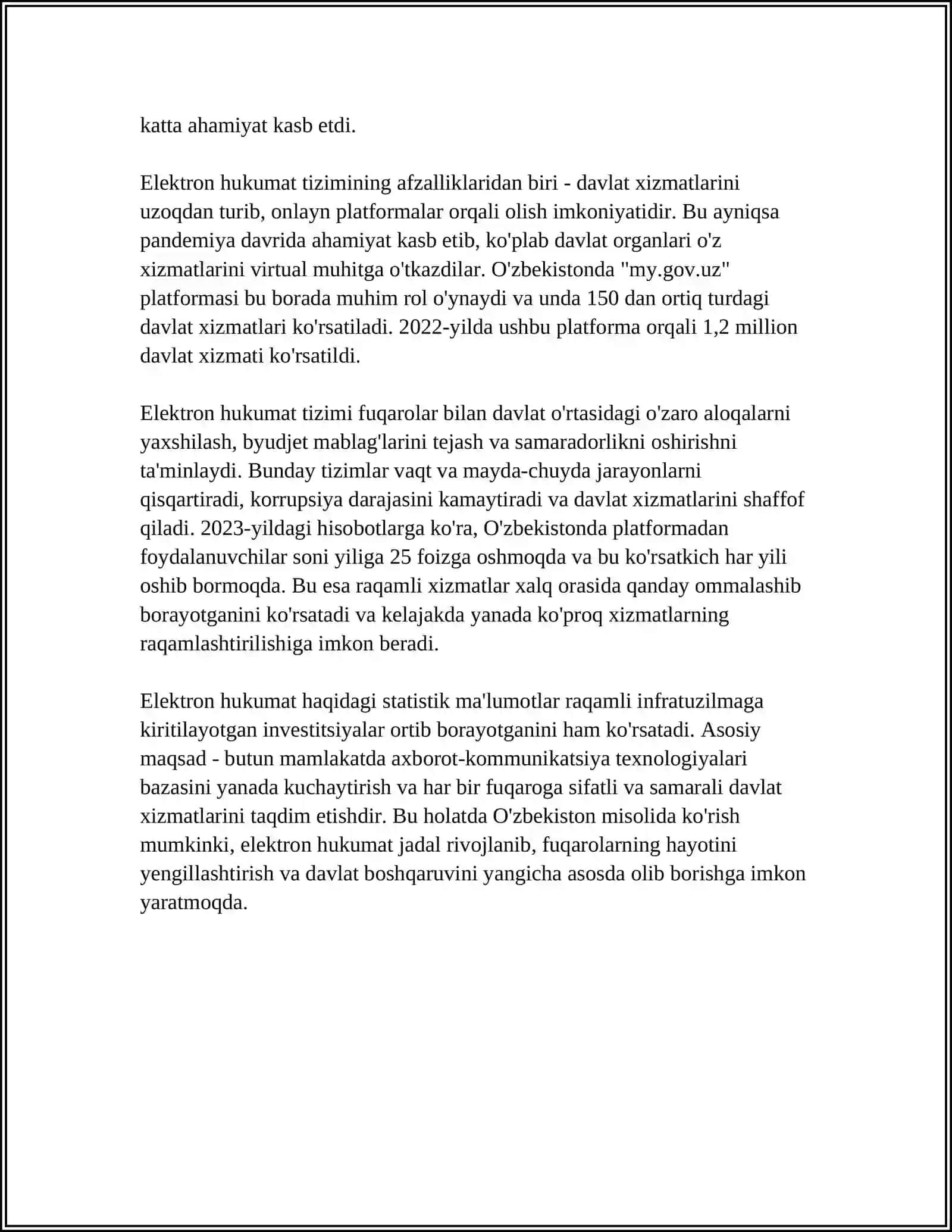 ELEKTRON HUKUMAT TUSHUNCHASI VAZIFALARI VA PRINSIPLARI 4