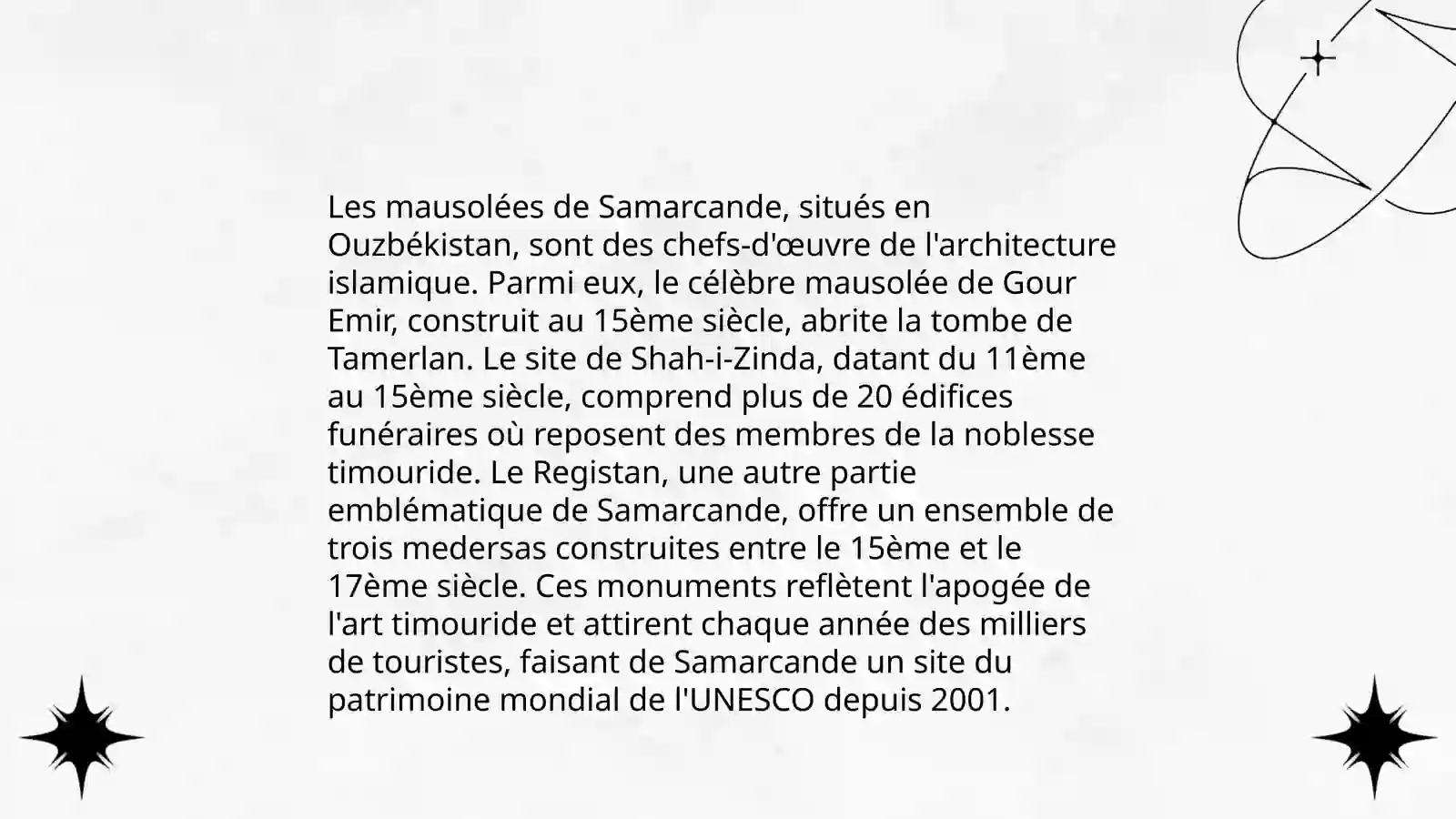 Les curiositüs de Samarkand 4