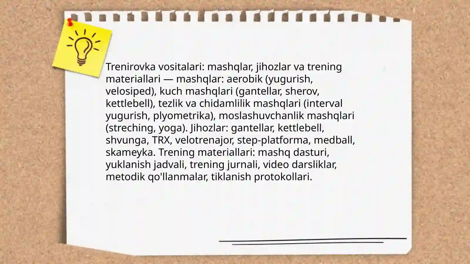 SPORT TRENIROVKASINIG MAQSADI, VOSITALARI VA TAMOYILLARI 4