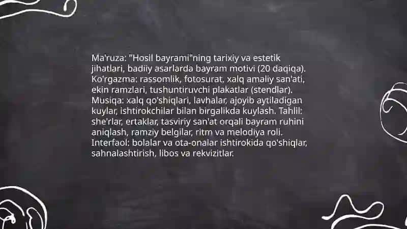 Tanlangan badiiy asarlarni estetik gʻoyaviy jihatdan tahlil qilish 4