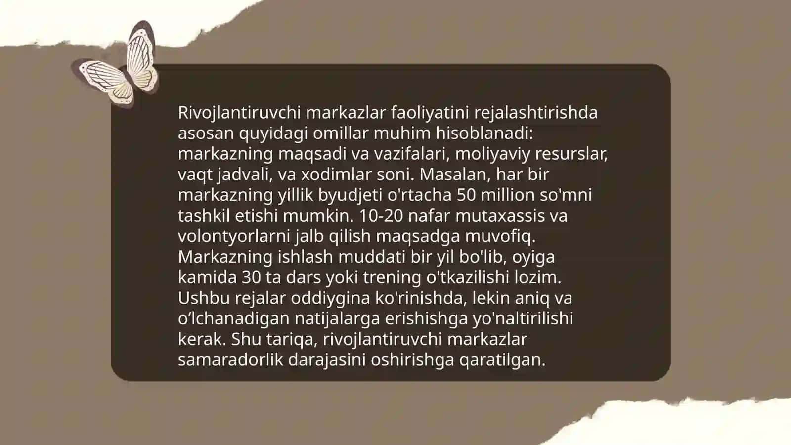 Maktabgacha talim tashkilotlarida rivojlantiruvch markazlarga raxbarlik qilish 4