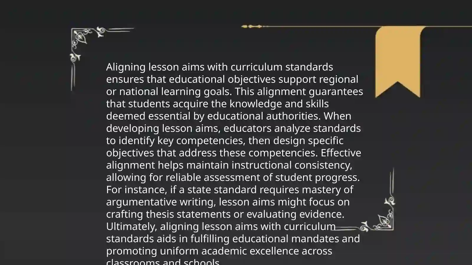 Lesson planning: aims, objectives and learning outcomes 4