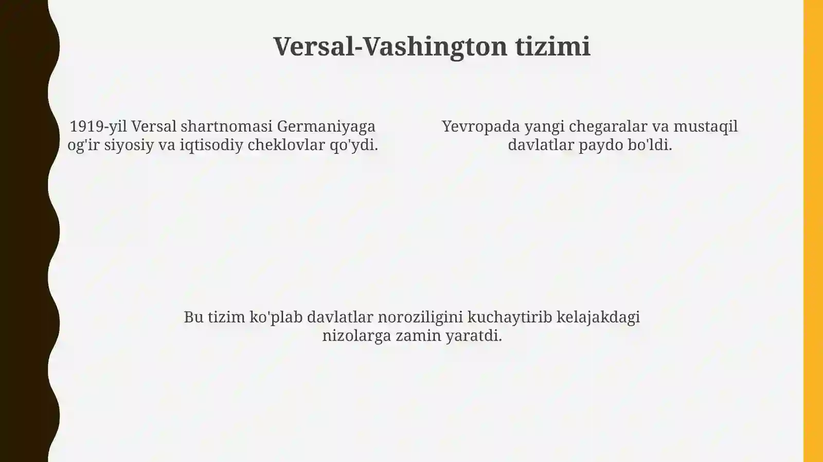 Versal-Vashington tizimi 4