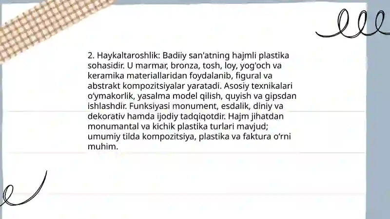 Badiiy san'atlar 4