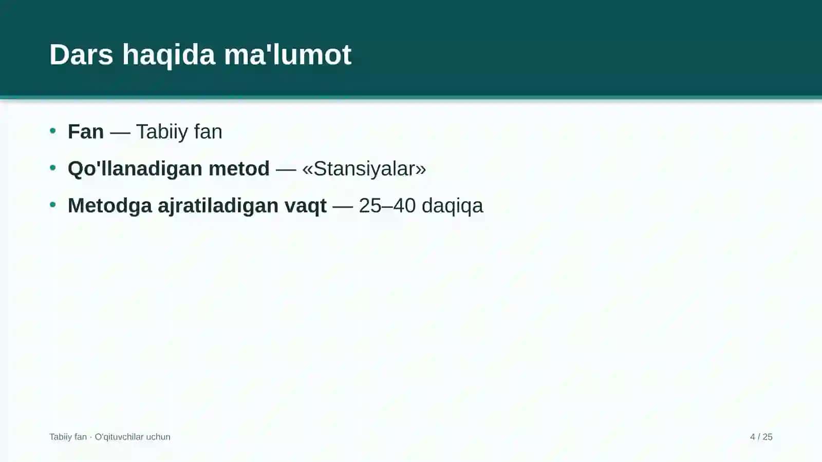 tabiiy fan darslarida stansiyalar metodidan foydalanish 1329 4