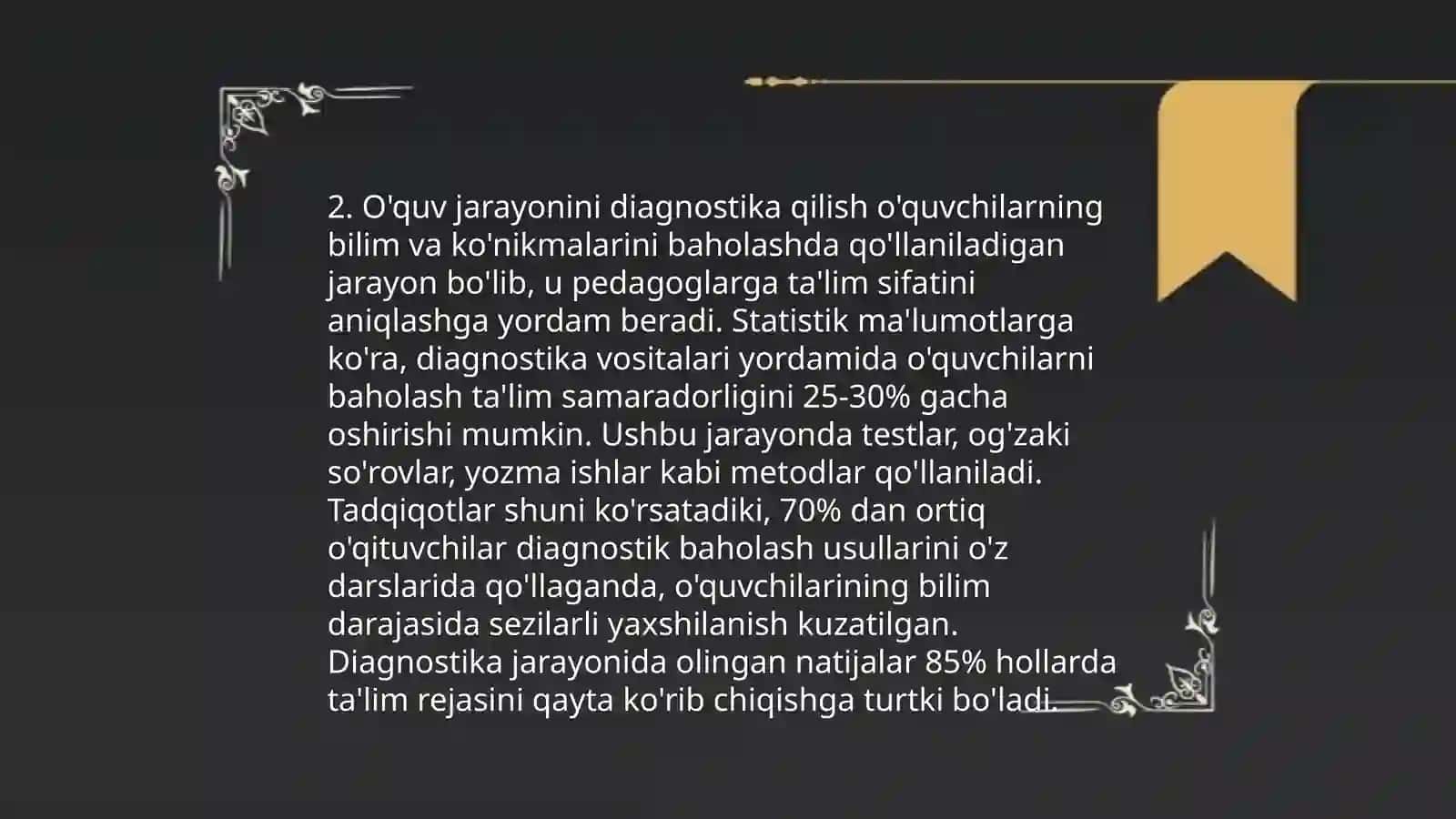 Pedagogika xolatini tahlil qilish usullari 4