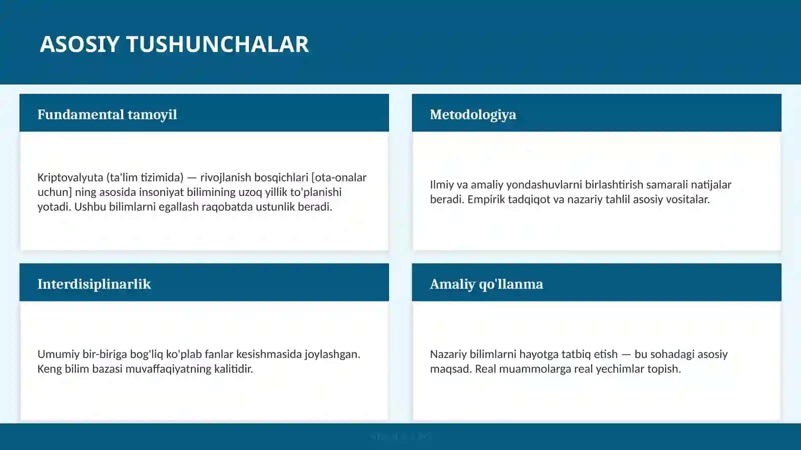 Kriptovalyuta (ta'lim tizimida) — rivojlanish bosqichlari [ota-onalar uchun] 4