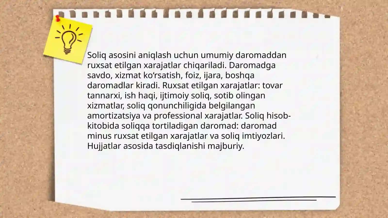 Foyda solig'ini hisoblab chiqarish, soliq hisobotini taqdim etish hamda to'lash tartibi 4