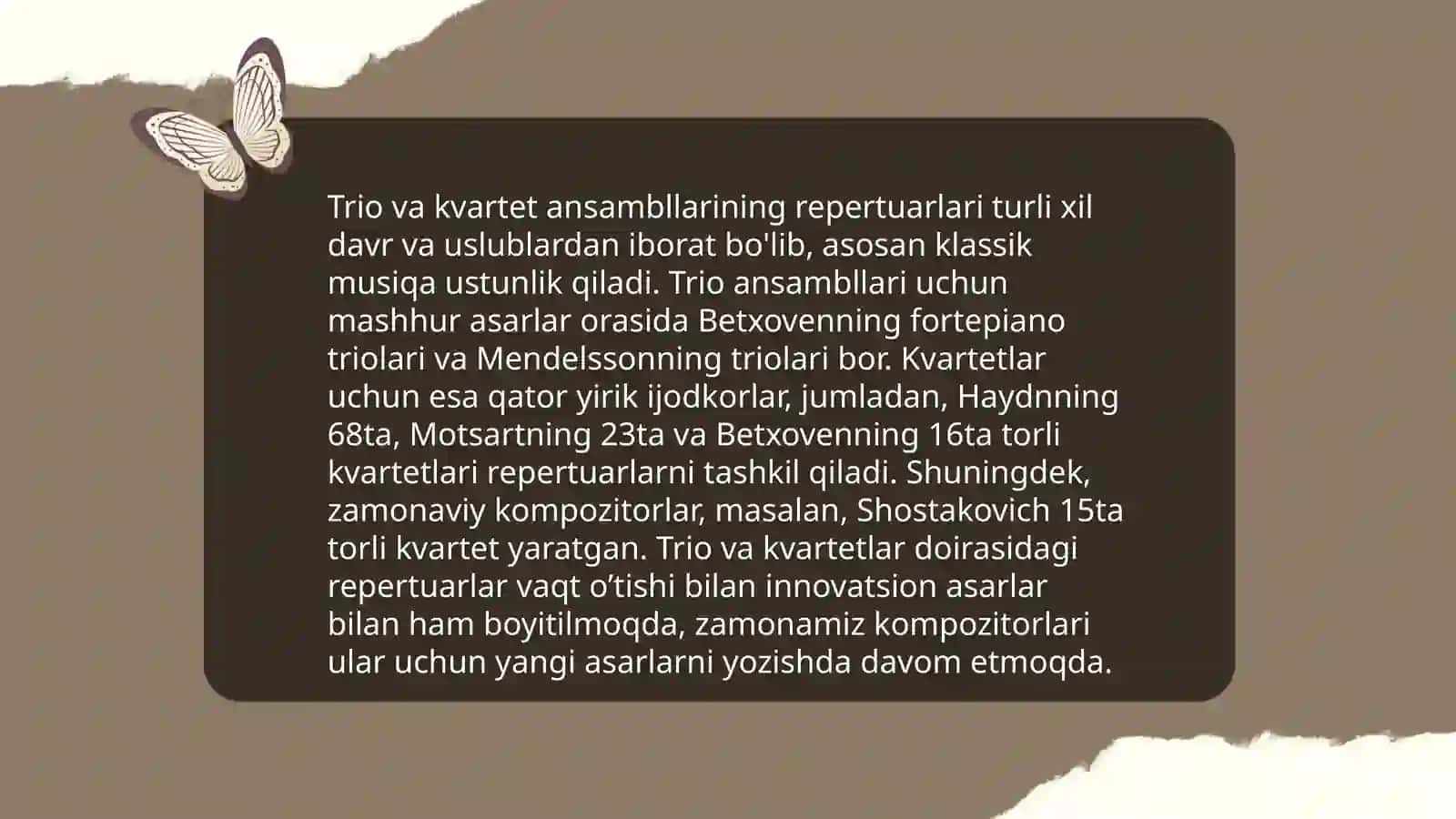 Ovoz uchun ansambl trio kvartet Abdisattorov Abdujalil 4