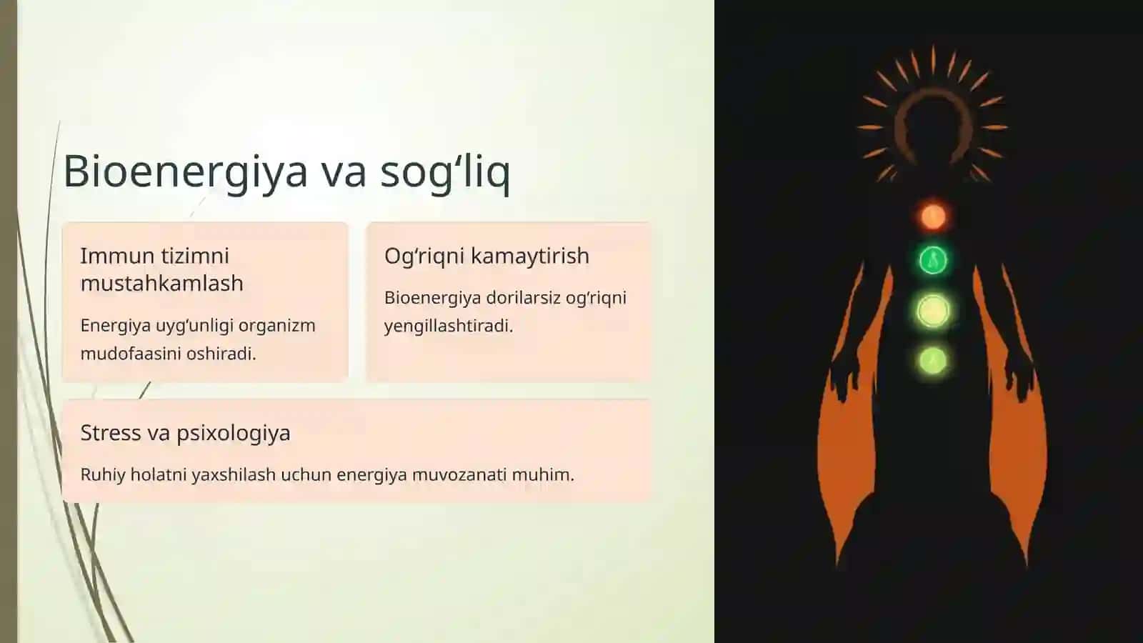 Bioenergiya va uning tibbiyotdagi roli 4