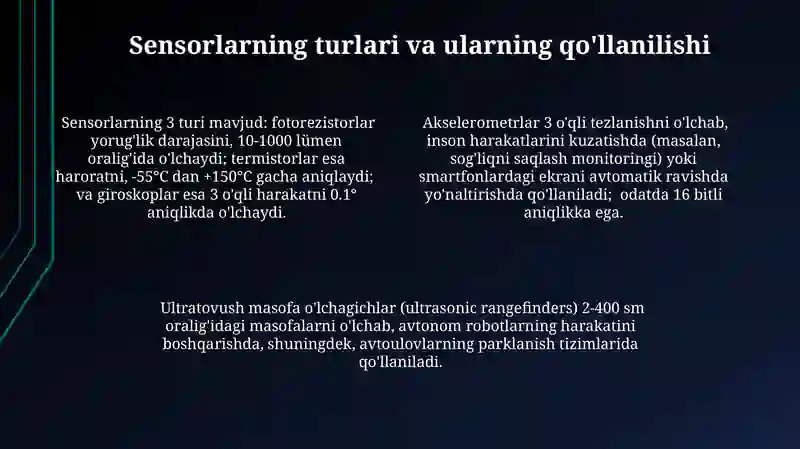 Sensor Ta'limi va STEM ta'limi 4